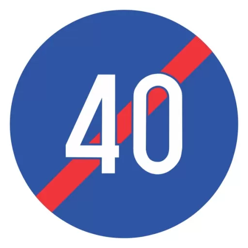 Sfarsitul vitezei minime obligatorii