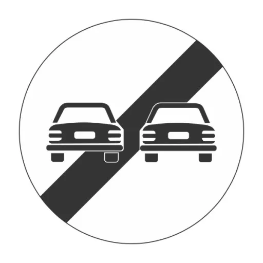 Sfarsitul interzicerii de a depasi