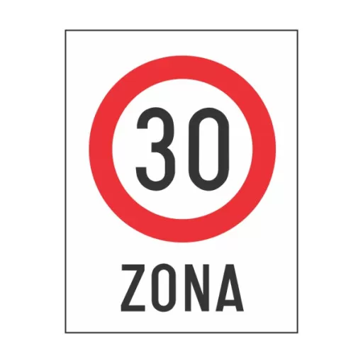 Zona cu viteza limitata la 30 km/h