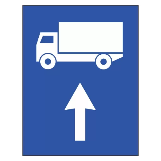 Traseu de urmat pentru anumite categorii de vehicule