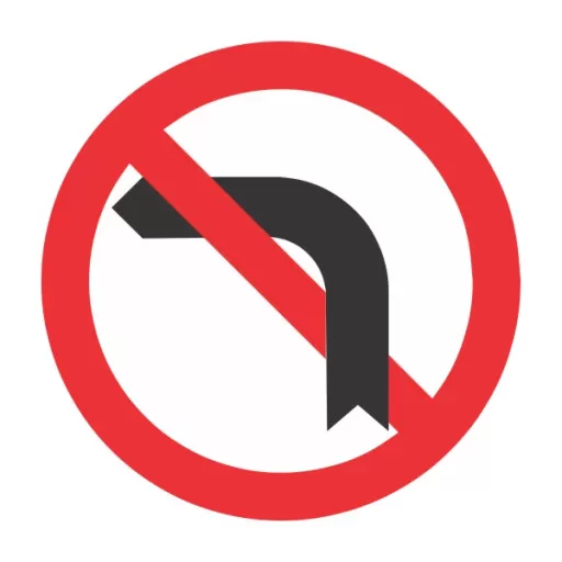 Interzis a vira la stanga